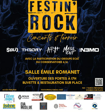 festival Festin’Rock affiche 2025