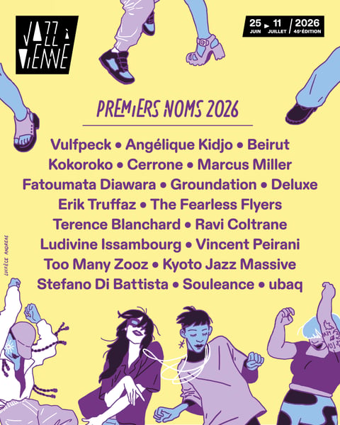 Jazz à Vienne affiche 2026