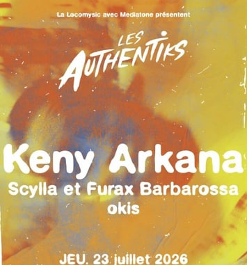 Festival les Authentiks 2026 affiche
