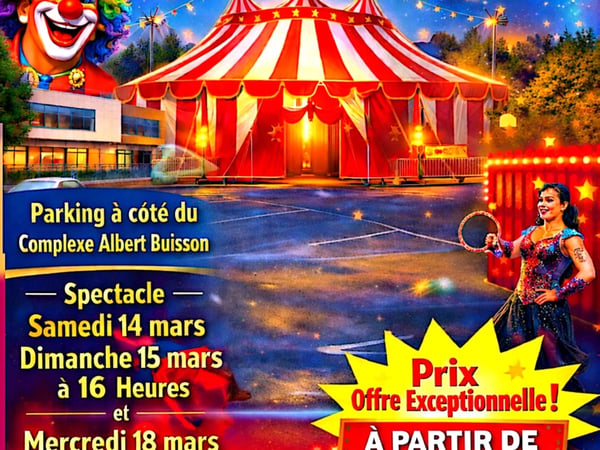 Cirque Zavattoni, spectacle sous chapiteau
