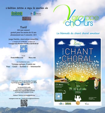 Festival Voreppe aux Chœurs 2026