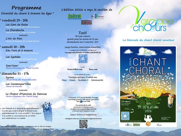 Festival Voreppe Aux Choeurs