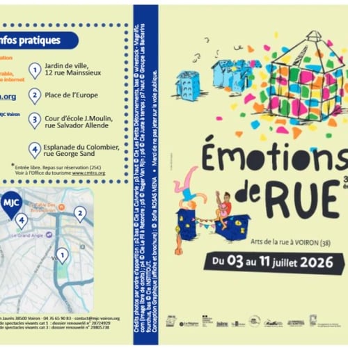 Emotions de rue 2026 programme 2