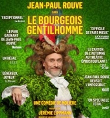 Le Bourgeois Gentilhomme (Avec Jean-Paul Rouve), Tournée