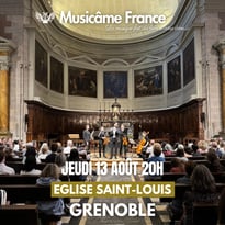 Concert à Grenoble : Ravel, Debussy, Vivaldi, Cantemir, Mozart, Bach, Doppler, Piazzolla, Waxman