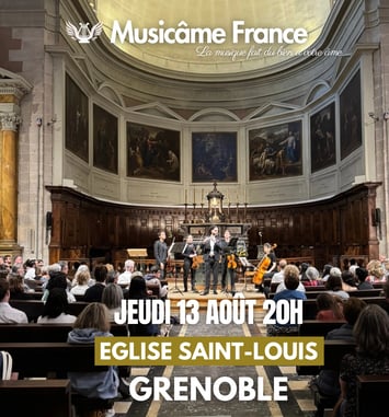 Concert à Grenoble : Ravel, Debussy, Vivaldi, Cantemir, Mozart, Bach, Doppler, Piazzolla, Waxman