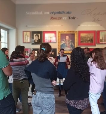 Visites-lectures dans les appartements de Stendhal