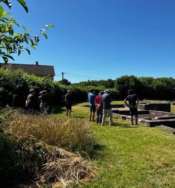 Visite guidée du site archéologique du Vernai