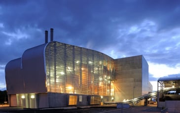 Visite guidée du Pôle Déchets-Énergies, unité de valorisation énergétique des déchets ménagers de Bourgoin-Jallieu