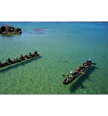 Baptême en pirogue