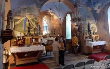 Visite de la chapelle de Grolée