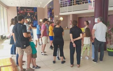 Visite du Diapason (salle de spectacles)