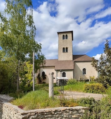 Visite de l'église romane du 13ème siècle