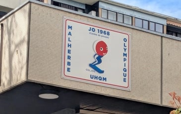 Malherbe et son centre de presse des JO 1968