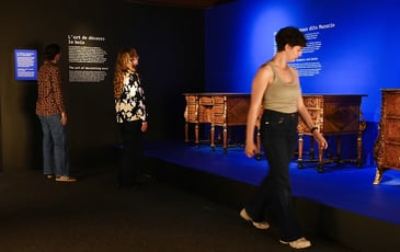 Visite guidée de l'exposition De tous bois, ébénistes Hache et création contemporaine