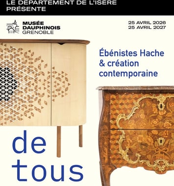 Exposition "De tous bois, ébénistes Hache et création contemporaine"