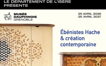 Exposition "De tous bois, ébénistes Hache et création contemporaine"