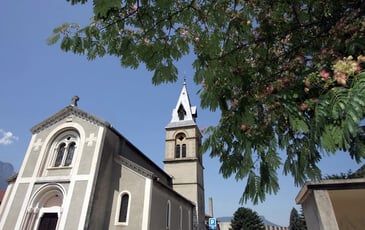 Visite de l'église de La Monta