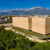 L'architecture du bâtiment des Archives départementales