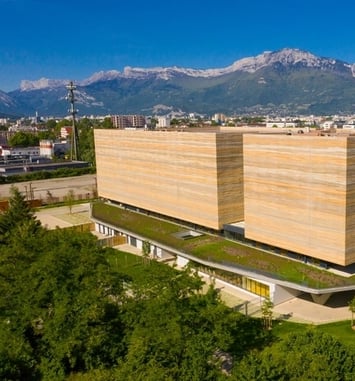 L'architecture du bâtiment des Archives départementales