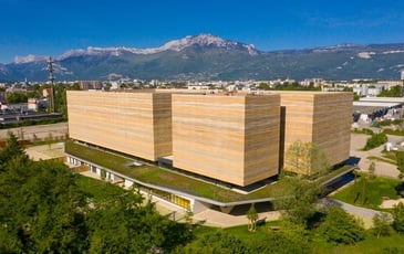 L'architecture du bâtiment des Archives départementales