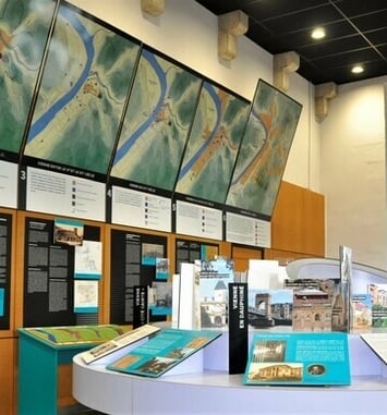 Salle du patrimoine, Centre d'interprétation de l'architecture et du patrimoine dans le cadre du label Ville d'art et d'histoire.