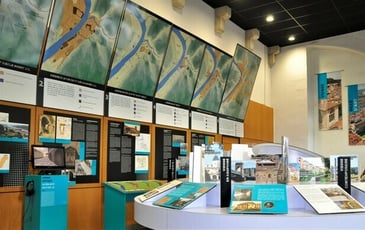 Salle du patrimoine, Centre d'interprétation de l'architecture et du patrimoine dans le cadre du label Ville d'art et d'histoire.