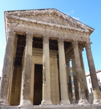 Visite commentée du Temple d'Auguste et de Livie