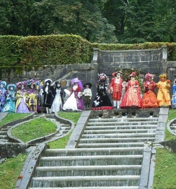 Les Costumés de Venise au château du Touvet