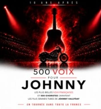 500 Voix pour Johnny, 10 ans après — Tournée
