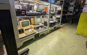 Visite du musée de l'informatique de Grenoble
