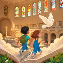 Parcours ludique pour enfants