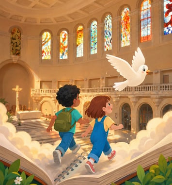 Parcours ludique pour enfants