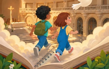 Parcours ludique pour enfants