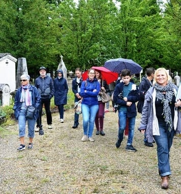 Visite intemporelle au cœur du cimetière Saint-Roch, visite guidée par Marie-Claire Rivoire