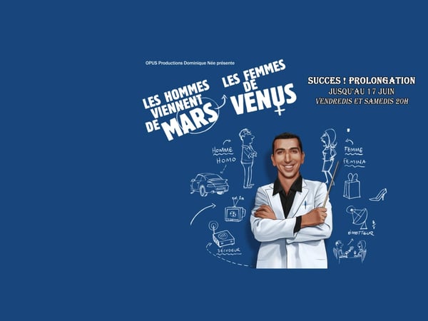 Les Hommes viennent de Mars et les Femmes de Vénus