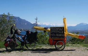 L’Artishow à vélo