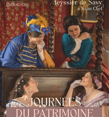Danses et vie au Second Empire au château Teyssier de Savy