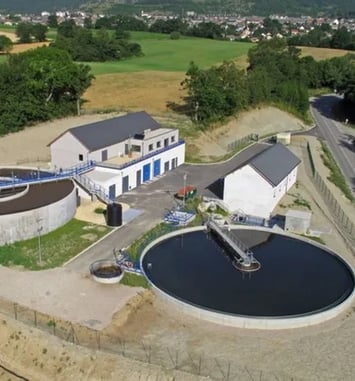 La station de traitement des eaux usées de la Mure (38)