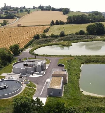 Visite de la station d'épuration des eaux usées