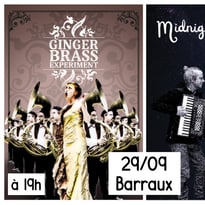 "Ginger brass experiment" et "Midnight caravan"