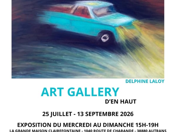 Exposition de peintures à l'Art Gallery d'en Haut