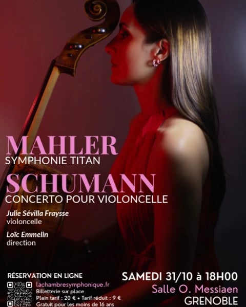 La Chambre Symphonique, Schumann et Mahler