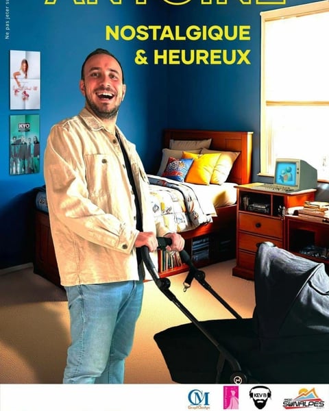 Antoine dans Nostalgique et heureux