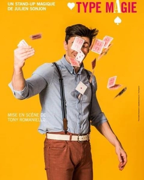 Julien Sonjon dans Un spectacle de type magie