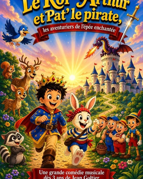 Le Roi Arthur et Pat le pirate