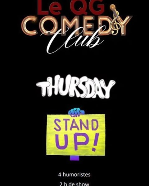 QG Comedy Club : Jeudi stand-up